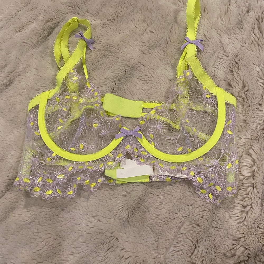 For Love and Lemons Neon Bra